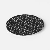 Monogram Initiaal letter C Papieren Bordje (Gekanteld)