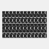 Monogram Initiaal letter C Rechthoekige Sticker (Voorkant)