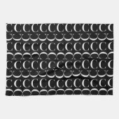 Monogram Initiaal letter C Theedoek (Horizontaal)