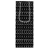 Monogram Initiaal letter C Wijn Cadeautas (Voorkant)