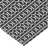 Monogram Initiaal letter D Korte Tafelloper (Hoek)