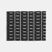 Monogram Initiaal letter E Fleece Deken (Voorkant (Horizontaal))