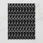 Monogram Initiaal Letter G Briefkaart (Voorkant)