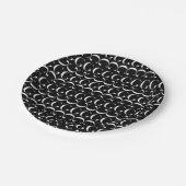 Monogram Initiaal Letter G Papieren Bordje (Gekanteld)