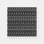 Monogram Initiaal Letter G Servet (Voorkant)