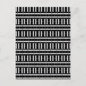 Monogram Initiaal letter H Briefkaart (Voorkant)