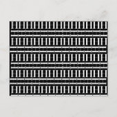 Monogram Initiaal letter H Briefkaart (Voorkant)