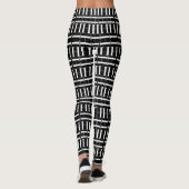 Monogram Initiaal letter H Leggings (Achterkant)