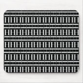 Monogram Initiaal letter H Muismat (Voorkant)