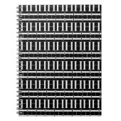 Monogram Initiaal letter H Notitieboek (Voorkant)