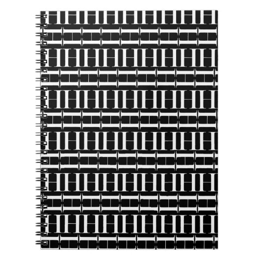 Monogram Initiaal letter H Notitieboek (Voorkant)