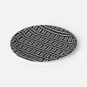 Monogram Initiaal letter H Papieren Bordje (Gekanteld)