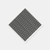 Monogram Initiaal letter H Servetten (Hoek)