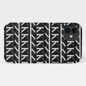 Monogram Initiaal letter K Case-Mate iPhone Case (Achterkant (horizontaal))