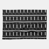 Monogram Initiaal Letter L Theedoek (Horizontaal)