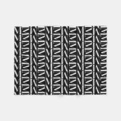 Monogram Initiaal letter M Fleece Deken (Voorkant (Horizontaal))