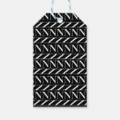 Monogram Initiaal letter N Cadeaulabel (Voorkant)