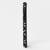 Monogram Initiaal letter N Case-Mate iPhone Case (Achterkant/links)