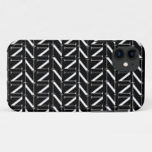 Monogram Initiaal letter N Case-Mate iPhone Case (Achterkant (horizontaal))