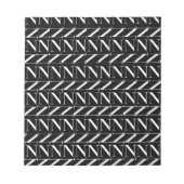 Monogram Initiaal letter N Notitieblok (Voorkant)
