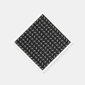 Monogram Initiaal letter S Servet (Hoek)