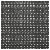 Monogram Initiaal letter S Stof (Swatch)