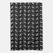 Monogram Initiaal letter S Theedoek (Verticaal)