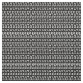 Monogram Initiaal letter W Stof (Swatch)