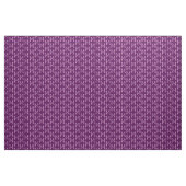 Monogram initiaal M paarse orchidee florale waterv Stof (Yard (91,4 cm))