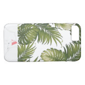 Monogram Initiaal met palmbomen Case-Mate iPhone Case (Achterkant (Horizontaal))