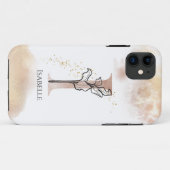 Monogram Initiaal Moderne Letter I Boho Persoonlij Case-Mate iPhone Case (Achterkant (horizontaal))