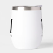 Monogram Initiaal Naam Eenvoudig (Links)