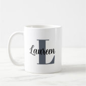 Monogram Initiaal Naam Koffiemok (Links)