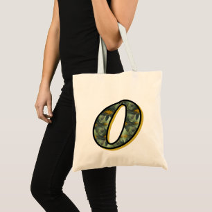 Monogram Initiaal O Madeliefjes Bloem Kunst  Tote Bag
