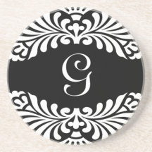 Monogram Initiaal Onderzetters