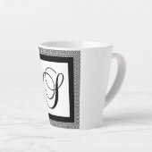 MONOGRAM INITIAAL S LATTE MOK (Rechterhoek)