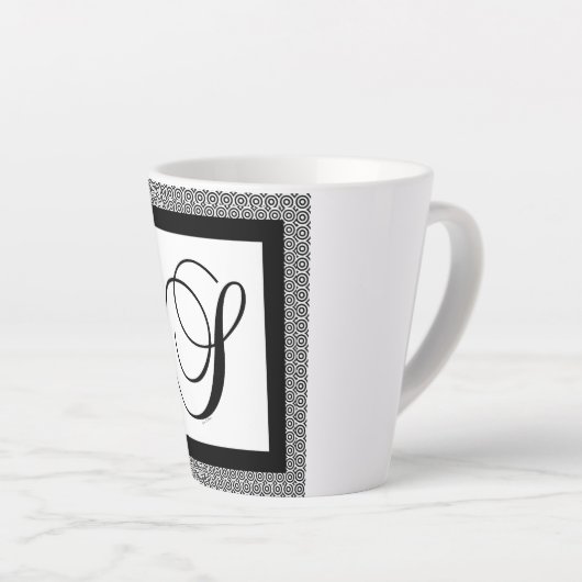 MONOGRAM INITIAAL S LATTE MOK (Rechterhoek)