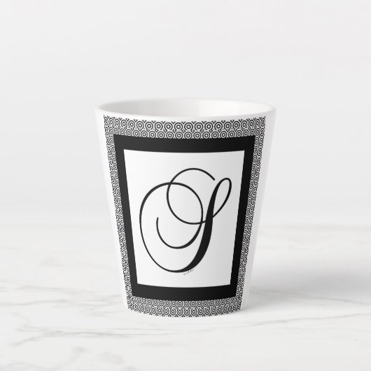 MONOGRAM INITIAAL S LATTE MOK (Voorkant)