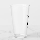 Monogram Initiaal Simple Ber Glas (Rechts)