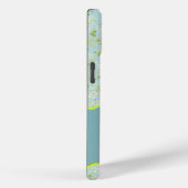 MONOGRAM INITIAAL T ACQUA LITTLE FLOWERS Case-Mate iPhone CASE (Achterkant / Rechts)