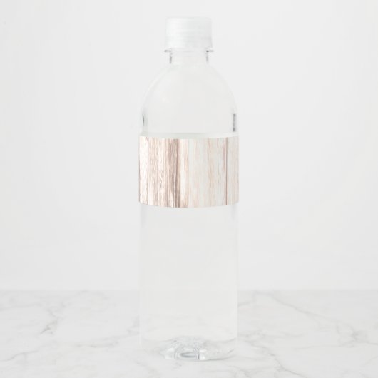 Monogram Initiaal Waterfles Label Boots Land Waterfles Etiket (Achterkant)