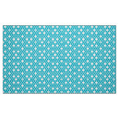Monogram initiaal witte trellis patroonstof stof (Fat Quarter)