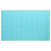 Monogram initiaal witte trellis patroonstof stof (Yard (91,4 cm))