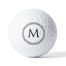 Monogram initiaal zwarte Moederdag cadeau