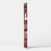 Monogram Initialen Paarse gouden zeemeerminnen Case-Mate iPhone Case (Achterkant / Rechts)