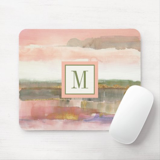 Monogram | Invloed van Lijn- en Kleurgoudgewassen Muismat (Met muis)