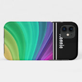 Monogram iPhone 5 Abstracte Hoesjes (Achterkant (horizontaal))