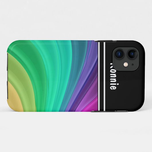 Monogram iPhone 5 Abstracte Hoesjes (Achterkant (horizontaal))