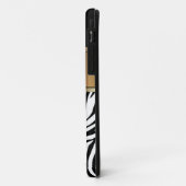 Monogram iPhone Case Zebra (Achterkant/links)