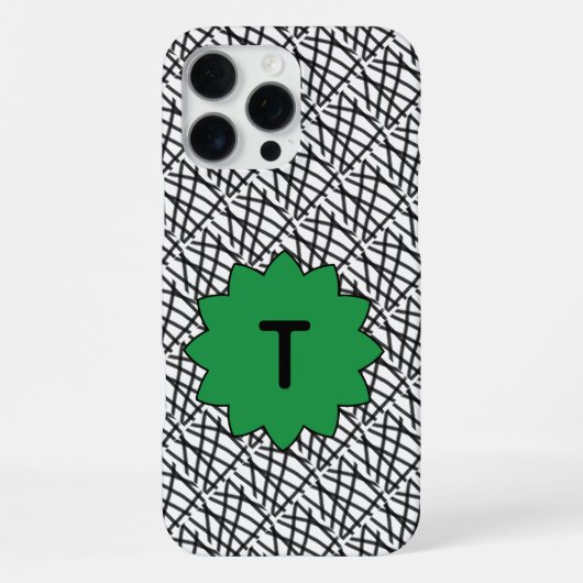 Monogram iPhone Hoesje (Achterkant)